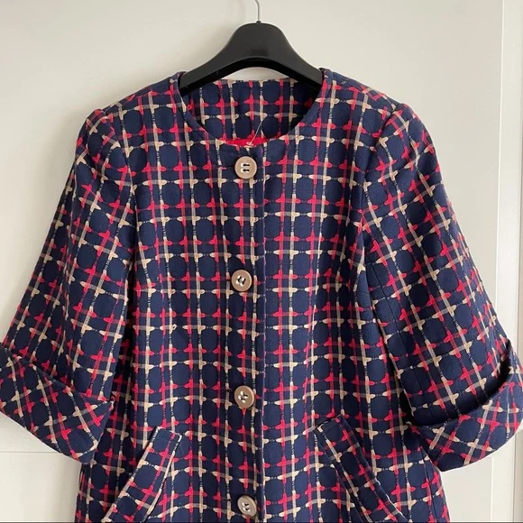 Trina Trunk Mod Swing Jacket / Car Coat - Picture 3 of 5